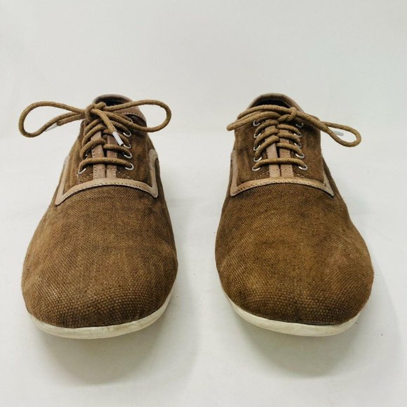 Bed Stu Men Size 10 Cosburn Oxfords Lace Up Shoes Brown Distressed Bedstu main image 13